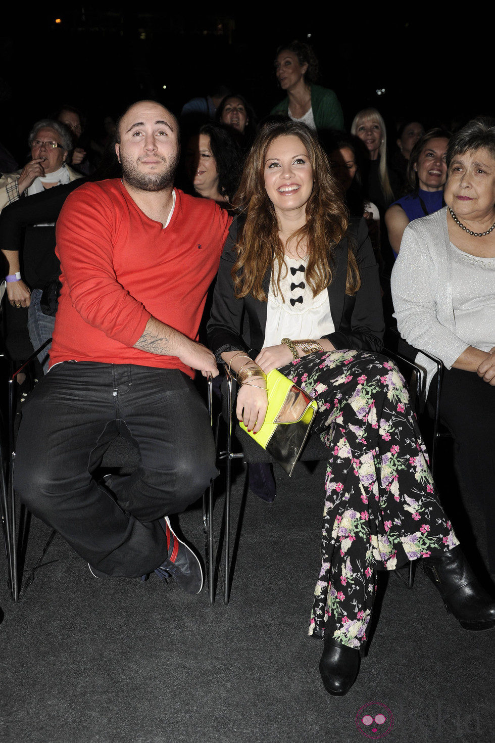 Kiko Rivera y Jessica Bueno en el concierto de Isabel Pantoja en Madrid