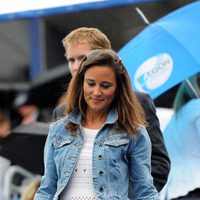 Pippa Middleton a su llegada a un partido de tenis en Londres