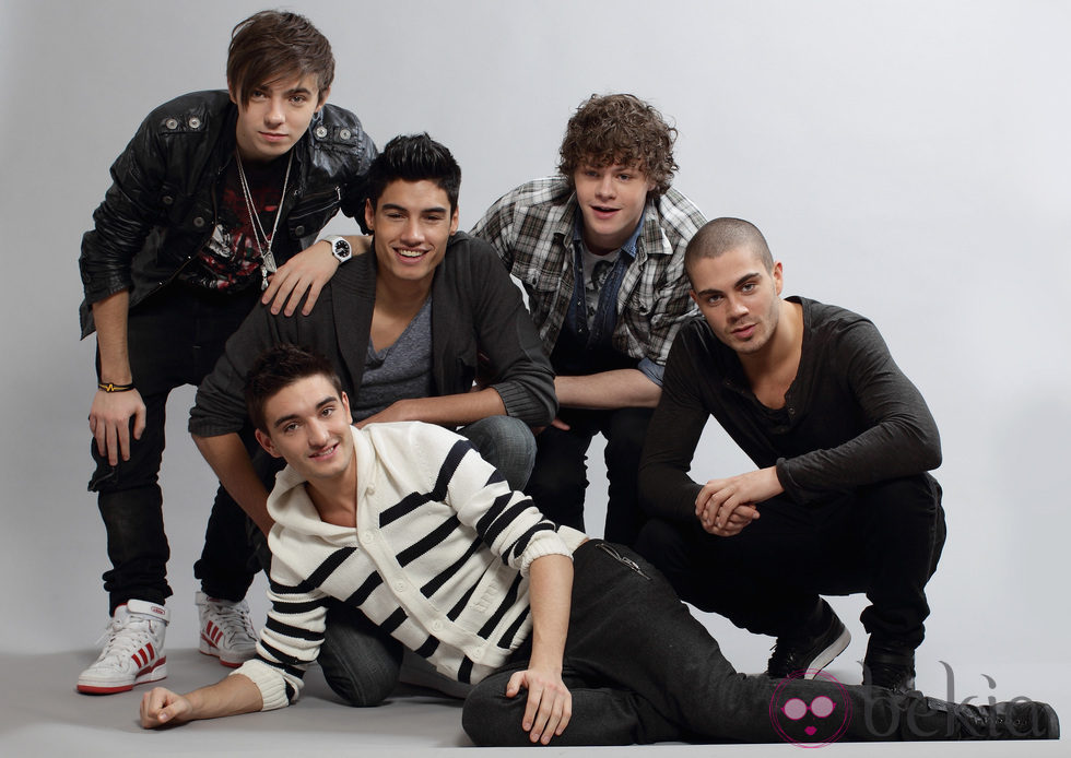 Posado de 'The Wanted'