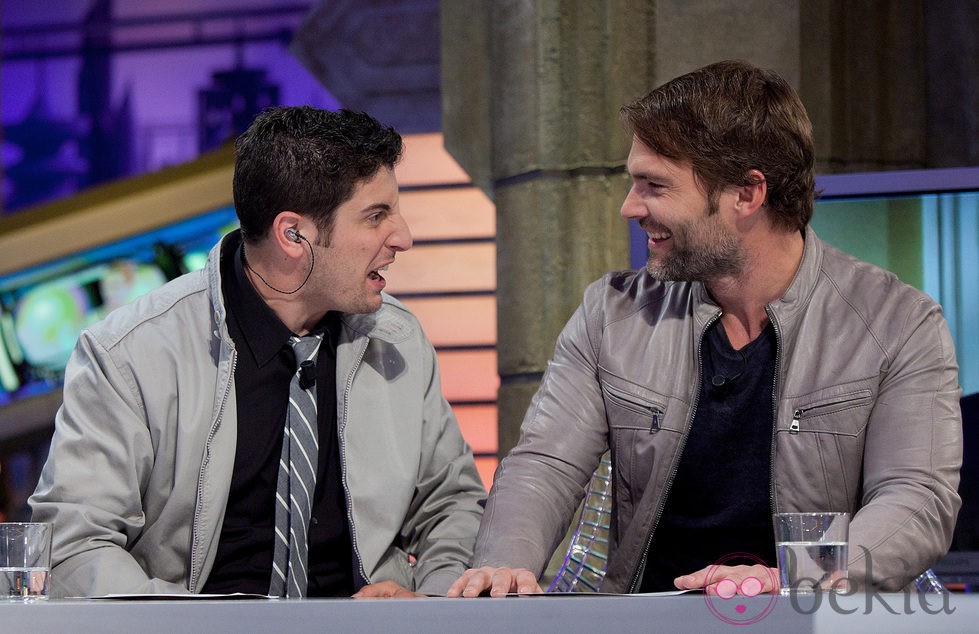 Jason Biggs y Sean William Scott en 'El Hormiguero 3.0'