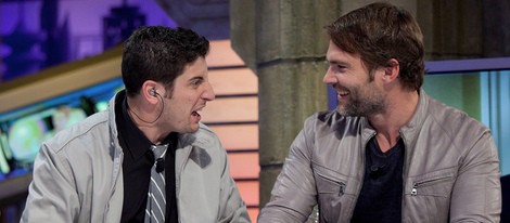 Jason Biggs y Sean William Scott en 'El Hormiguero 3.0'