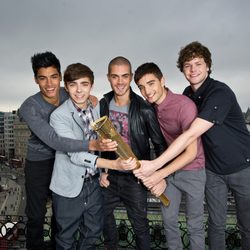 The Wanted en Trafalgar Square en Londres