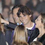 Rafa Nadal en el concierto de Enrique Iglesias