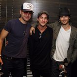 Ian Somerhalder, Michael Trevino y Matt Davis en la BloodyNightCon