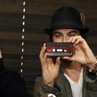 Ian Somerhalder fotografía a la prensa en Barcelona