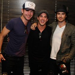 Ian Somerhalder, Michael Trevino y Matt Davis en Barcelona