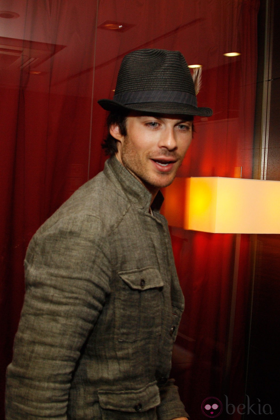 Ian Somerhalder atiende a los fans en Barcelona