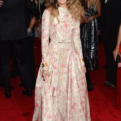 Sarah Jessica Parker en la alfombra roja de la Gala del MET 2012