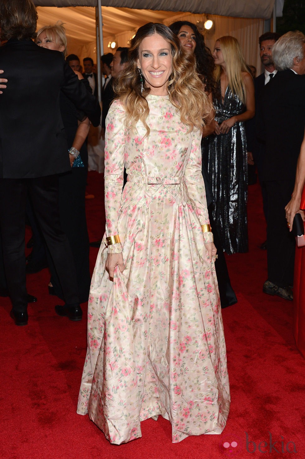 Sarah Jessica Parker en la alfombra roja de la Gala del MET 2012