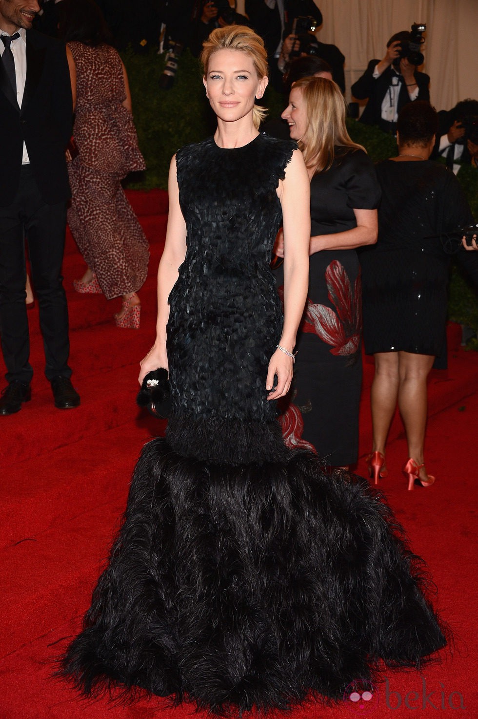 Cate Blanchett en la alfombra roja de la Gala del MET 2012