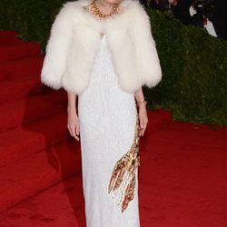 Anna Wintour en la alfombra roja de la Gala del MET 2012