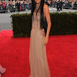 Vera Wang en la alfombra roja de la Gala del MET 2012