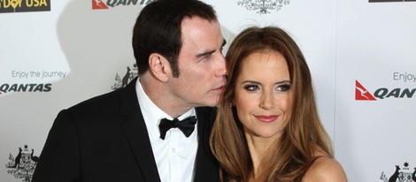 John Travolta y su mujer Kelly Preston