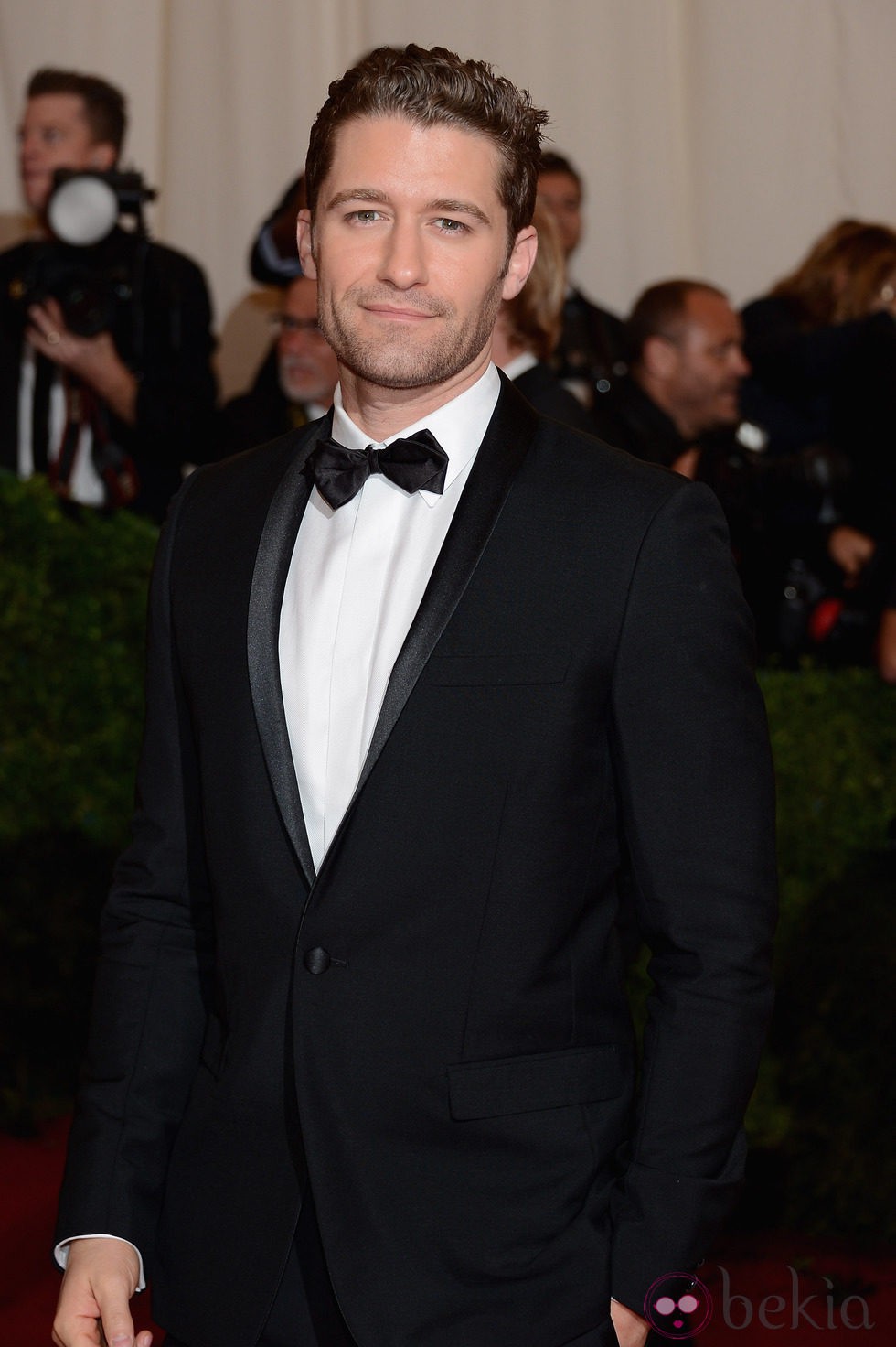 Matthew Morrison en la alfombra roja de la Gala del MET 2012