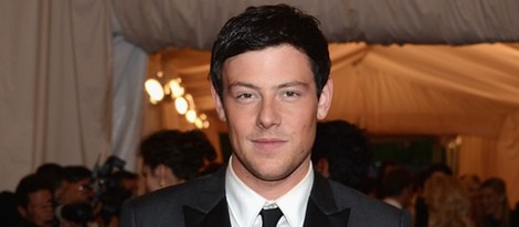 Cory Monteith en la alfombra roja de la Gala del MET 2012