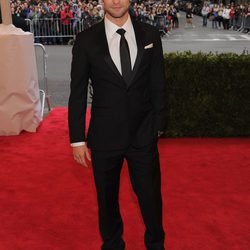 Chace Crawford en la alfombra roja de la Gala del MET 2012