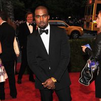 Kanye West en la alfombra roja de la Gala del MET 2012