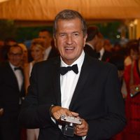 Mario Testino en la alfombra roja de la Gala del MET 2012