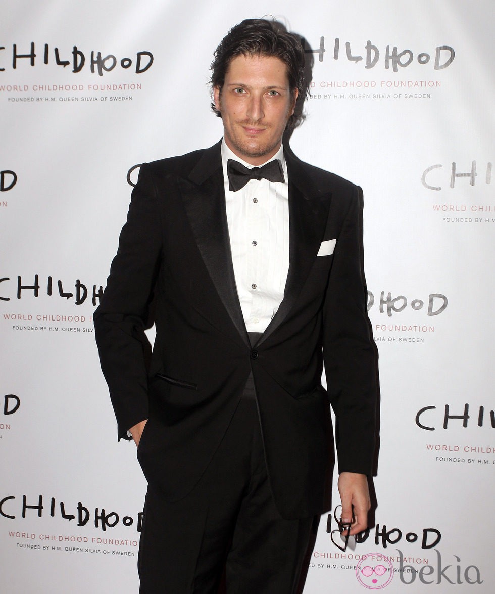 Luis Medina en la gala World Childhood Foundation en Nueva York