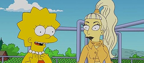 Lady Gaga y Lisa Simpson en un nuevo capítulo de 'Los Simpson'