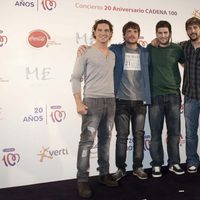 Dani Martín, David Bisbal y Estopa presentan el Concierto 20 Aniversario de Cadena 100