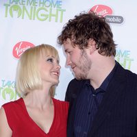 Anna Faris y Chris Pratt muy enamorados