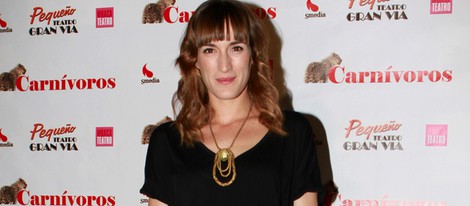 Cristina Alcázar en el estreno de 'Carnívoros'