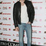 Sergio Mur en el estreno de 'Carnívoros'