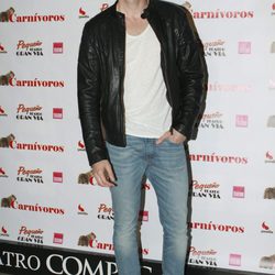 Sergio Mur en el estreno de 'Carnívoros'