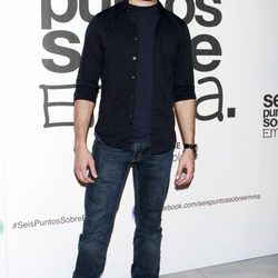 Alejandro Albarracín en el estreno de 'Seis puntos sobre Emma'