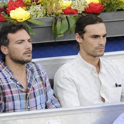 Iván Sánchez en el Masters de Tenis de Madrid