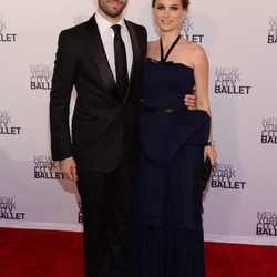 Natalie Portman y Benjamin Millepied en la Gala de Primavera del Ballet de Nueva York