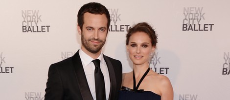 Natalie Portman y Benjamin Millepied en la Gala de Primavera del Ballet de Nueva York