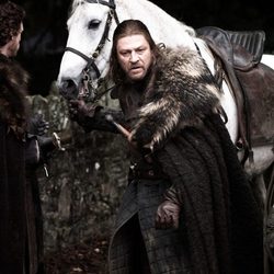 Sean Bean interpretando a Stark durante una de las escenas de la serie 'Juego de Tronos'