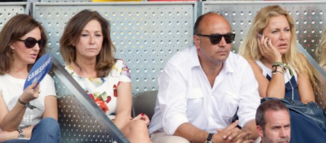 Ana Rosa Quintana, Juan Muñoz y Cristina Tárrega en la final del Masters de Madrid 2012