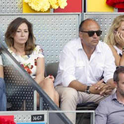 Ana Rosa Quintana, Juan Muñoz y Cristina Tárrega en la final del Masters de Madrid 2012