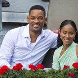 Will Smith y Jada Pinkett en la final del Masters de Tenis de Madrid 2012