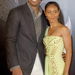 Will Smith y su mujer Jada Pinkett en la presentación de 'Men In Black 3' en Madrid