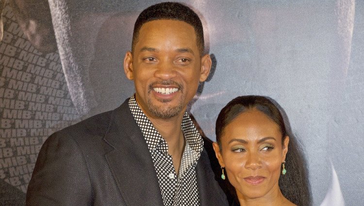 Will Smith y su mujer Jada Pinkett en la presentación de 'Men In Black 3' en Madrid