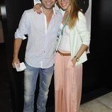 Laura Sanchez y David Ascanio en el evento de Enrique Heredia