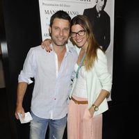 Laura Sanchez y David Ascanio en el evento de Enrique Heredia