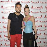 Tamara Gorro y Ezequiel Garay en el 33 cumpleaños de Chayo Mohedano