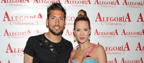 Tamara Gorro y Ezequiel Garay en el 33 cumpleaños de Chayo Mohedano