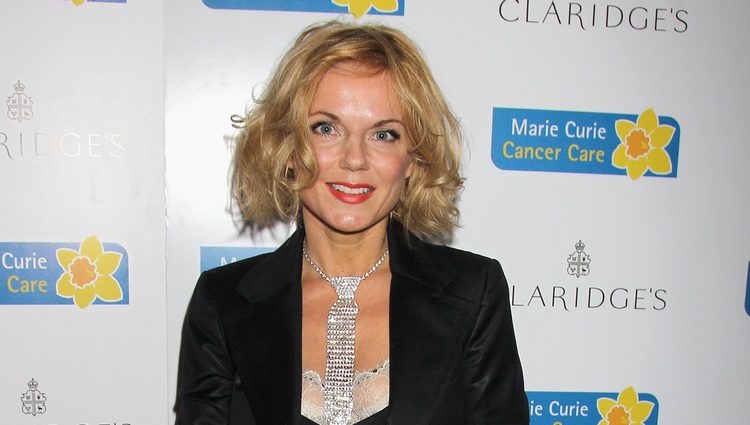 Geri Halliwell en la gala de la Marie Curie Cancer Care Fundraiser