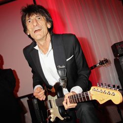 Ronnie Wood en la gala de la Marie Curie Cancer Care Fundraiser