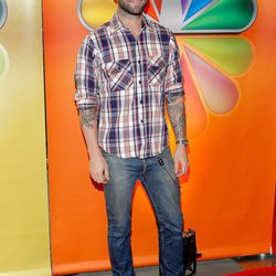 Adam Levine en los Upfronts 2012 de la cadena NBC