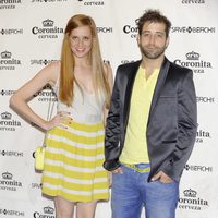 María Castro y Leandro Rivera en la presentación del documental 'Marea Blanca'