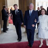 Los Príncipes Alejandro y Catalina de Serbia en Windsor