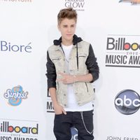 Justin Bieber acude a los premios Billboard 2012