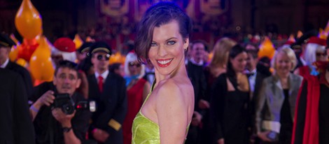 Milla Jovovich en el 'Baile de la vida de Viena'